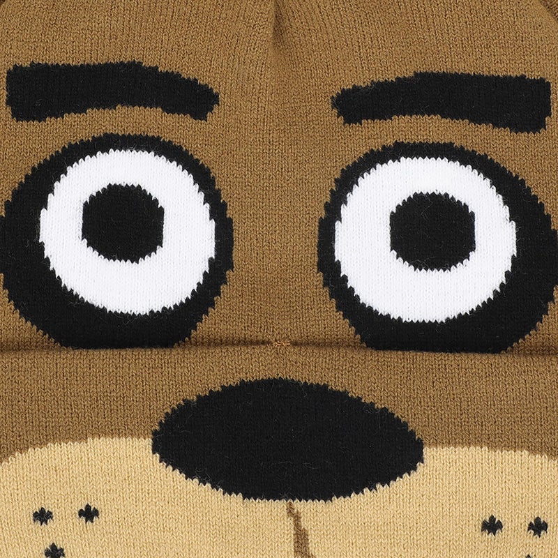 Five Nights at Freddy's Bioworld Adult Five Nights at Freddy's Freddy Fazbear Big Face Beanie - Image 3